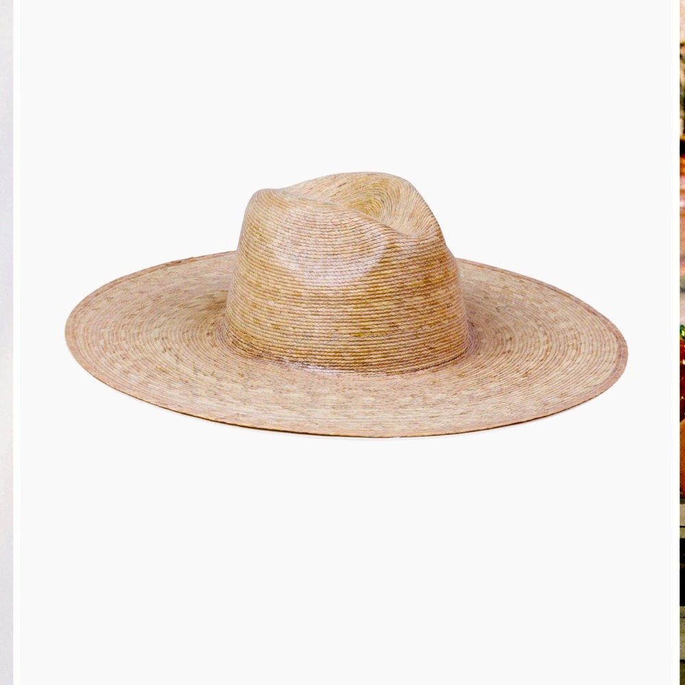 Palma wide fedora hat